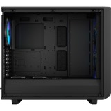 Fractal Design Meshify 2 Lite Sort, Towerkabinet Sort, PC, Sort, ATX, EATX, micro ATX, Mini-ITX, Stål, Hærdet glas, Flere, Kabinet faner