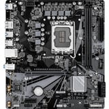 GIGABYTE B760M H V2, Bundkort Sort