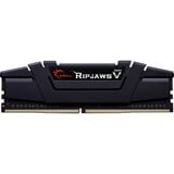 G.Skill Ripjaws V F4-3600C14Q-32GVKA hukommelsesmodul 32 GB 4 x 8 GB DDR4 3600 Mhz Sort, 32 GB, 4 x 8 GB, DDR4, 3600 Mhz, 288-pin DIMM