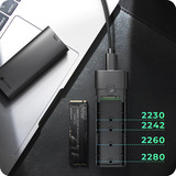 ICY BOX 61173, Drev kabinet Sort