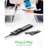 ICY BOX 61173, Drev kabinet Sort