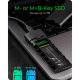 ICY BOX 61173, Drev kabinet Sort