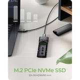 ICY BOX Spade Case 1806, Drev kabinet Sort