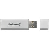Intenso Alu Line 128 GB, USB-stik Sølv
