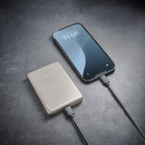 Intenso Magnetic Wireless Powerbank MW10000 Champagne, Power Bank Champagne