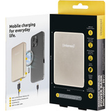 Intenso Magnetic Wireless Powerbank MW10000 Champagne, Power Bank Champagne