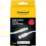 Intenso USB-kabel A315L Hvid