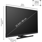 JVC LED-tv Hvid