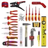 KNIPEX 00 21 33 E, Værktøjssæt Sort