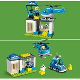 LEGO DUPLO Redning Politistation og helikopter, Bygge legetøj Byggesæt, 2 År, Plast, 40 stk, 909 g
