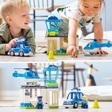 LEGO DUPLO Redning Politistation og helikopter, Bygge legetøj Byggesæt, 2 År, Plast, 40 stk, 909 g