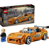 LEGO Speed Champions The Fast and The Furious Toyota Supra MK4, Bygge legetøj 