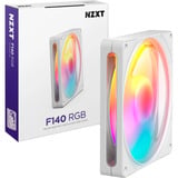 NZXT F140 RGB, Sag fan Hvid