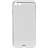 Nevox StyleShell Flex mobiltelefon etui Hylde etui Grå, Transparent, Mobiltelefon Cover Hvid/gennemsigtig, Hylde etui, Apple, iPhone 7, Grå, Transparent