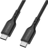 Otterbox USB 2.0 kabel, USB-C stik > USB-C stik Sort