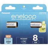 Panasonic eneloop BK-3MCDE/8BE, Batteri 