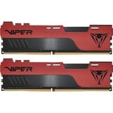 Patriot PVE2432G400C0K hukommelsesmodul 32 GB 2 x 16 GB DDR4 4000 Mhz Rød/Sort, 32 GB, 2 x 16 GB, DDR4, 4000 Mhz, 288-pin DIMM