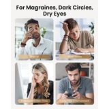 Renpho Øjenmassageapparat Eyeris 3, Massage apperat enhed Sort