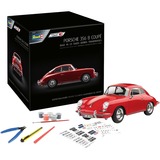 Revell Porsche 356 Klassisk bilmodel Monteringssæt 1:16, Modelbyg Rød, Klassisk bilmodel, Monteringssæt, 1:16, Porsche 356, Ethvert køn, 127 stk