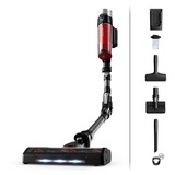 Rowenta RH2078 2-i-1 stangstøvsuger Batteri Dry Poseløs 0,4 L 250 W Sort, Rød, Skaft støvsuger Sort/Rød, 2-i-1 stangstøvsuger, Poseløs, Sort, Rød, 0,4 L, Rektangulær, Dry