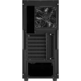 Sharkoon S25-W Midi Tower Sort, Towerkabinet Sort, Midi Tower, PC, Sort, ATX, micro ATX, Mini-ITX, Akryl, Metal, 16,7 cm