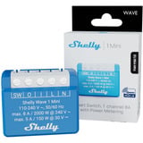 Shelly Wave 1 Mini LR, Relay Blå