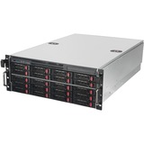 SilverStone Rack server kabinet Sort