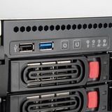 SilverStone Rack server kabinet Sort