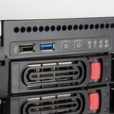 SilverStone SST-RM43-320-RS, Rack server kabinet Sort