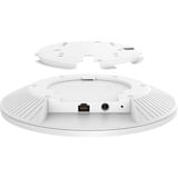 TP-Link Omada EAP772 WLAN adgangspunkt 9300 Mbit/s Hvid, Adgangspunktet Hvid, 2.4 GHz, 5 GHz, 6 GHz, 9300 Mbit/s, SNMP, SNMPv2, SNMPv3, WPA-Enterprise, WPA-Personal, WPA2-Enterprise, WPA2-Personal,..., 2500 Mbit/s
