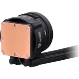 Thermaltake Toughliquid 240 ARGB Processor Alt-i-en væskekøler Sort 1 stk, Vandkøling Sort, Alt-i-en væskekøler, 58,35 kubikfod/min., Sort