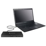 Toshiba Dynabook USB-C Dock renoveret, Docking station Sort