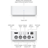 Ubiquiti PoE Audio Port, Adapter Hvid