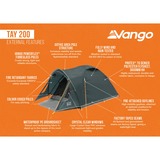 Vango TEUTAY00000000, Tay 200, Telt mørkeblå