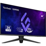 ViewSonic VX Series VX3480-2K-PRO computerskærm 86,4 cm (34") 3440 x 1440 pixel UltraWide Quad HD LED Sort, Gaming Skærm Sort, 86,4 cm (34"), 3440 x 1440 pixel, UltraWide Quad HD, LED, 1 ms, Sort