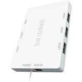 be quiet! Light Wings White 120 mm PWM high-speed Triple Pack, Sag fan Hvid