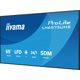 iiyama LH6575UHS-B2AG, Offentlig visning Sort (mat)