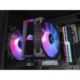 ALTERNATE AGP-WINDOW-AMD-16, Gaming PC Sort/gennemsigtig