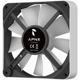 APNX FP2-120 PWM ARGB, Sag fan Sort/Hvid