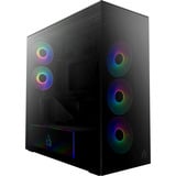 ARCTIC ACPCC00016A, Towerkabinet Sort (mat)