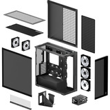 ARCTIC Towerkabinet Sort (mat)