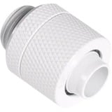 Alphacool Eiszapfen 13/10mm skrueadapter G1/4 - White, Forbindelse Hvid