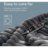 Beurer 40051, Varmetæppe elektrisk grå