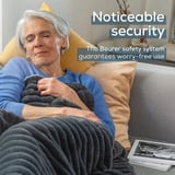 Beurer Varmetæppe HD 82 Stockholm, Varmetæppe elektrisk grå