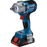 Bosch GDS 18V-450 HC Professional 2300 rpm Sort, Blå, Schlagskruemaskine Blå/Sort, Slagnøgle, Pistolhåndtag, 1/2", Sort, Blå, 2300 rpm, 1500 rpm