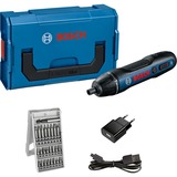 Bosch GO Professional 360 rpm Sort, Blå, Skruetrækker Blå/Sort, Skruemaskine, Lige håndtag, 1/4", Sort, Blå, 360 rpm, 2,5 Nm