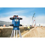 Bosch GRL 600 CHV Rotationsniveau 60 m 630-650 nm, Roterende laser Blå, 60 m, 1,5 mm/m, 8,5°, 600 m, 600 rpm, Horisontal/vertikal