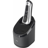 Braun Series 8 8567cc Folie shaver Trimmer Sort, Sølv Sølv/Sort, Folie shaver, Sort, Sølv, Batteri, Lithium-Ion (Li-Ion), Indbygget batteri, 60 min.