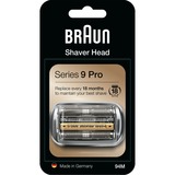 Braun Series 9 81747657 tilbehør til barbermaskine Barberingshoved, Barberhovedet Sølv, Barberingshoved, 1 hoved(er), Sølv, Tyskland, 18,29 g, 16 mm