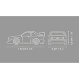 COBI Audi quattro S1 E2, Bygge legetøj 